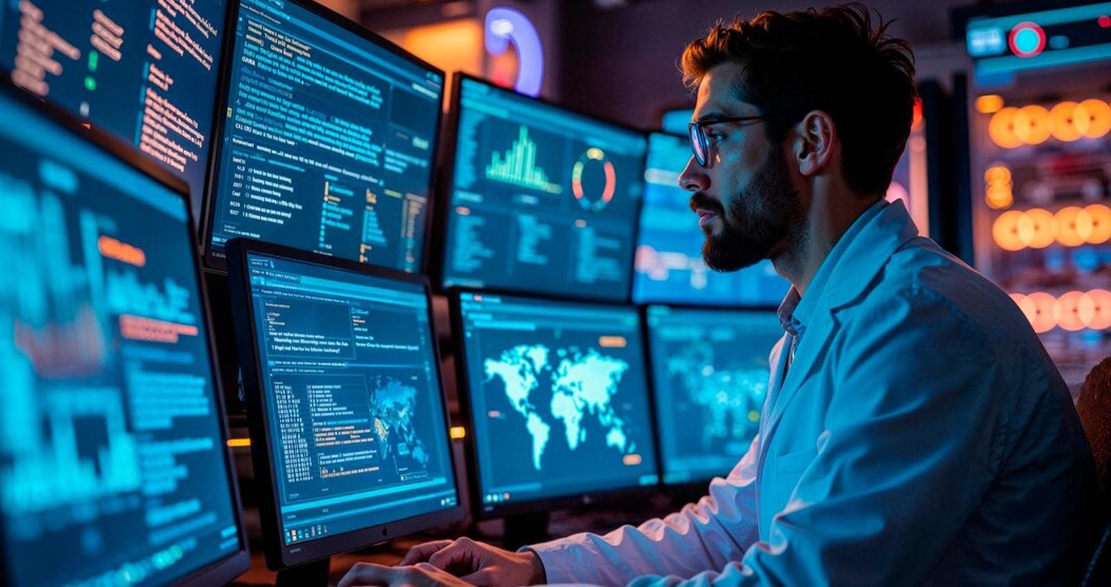 Graphic showing 247 IT monitoring services supporting businesses in UAE, India, and the USA.